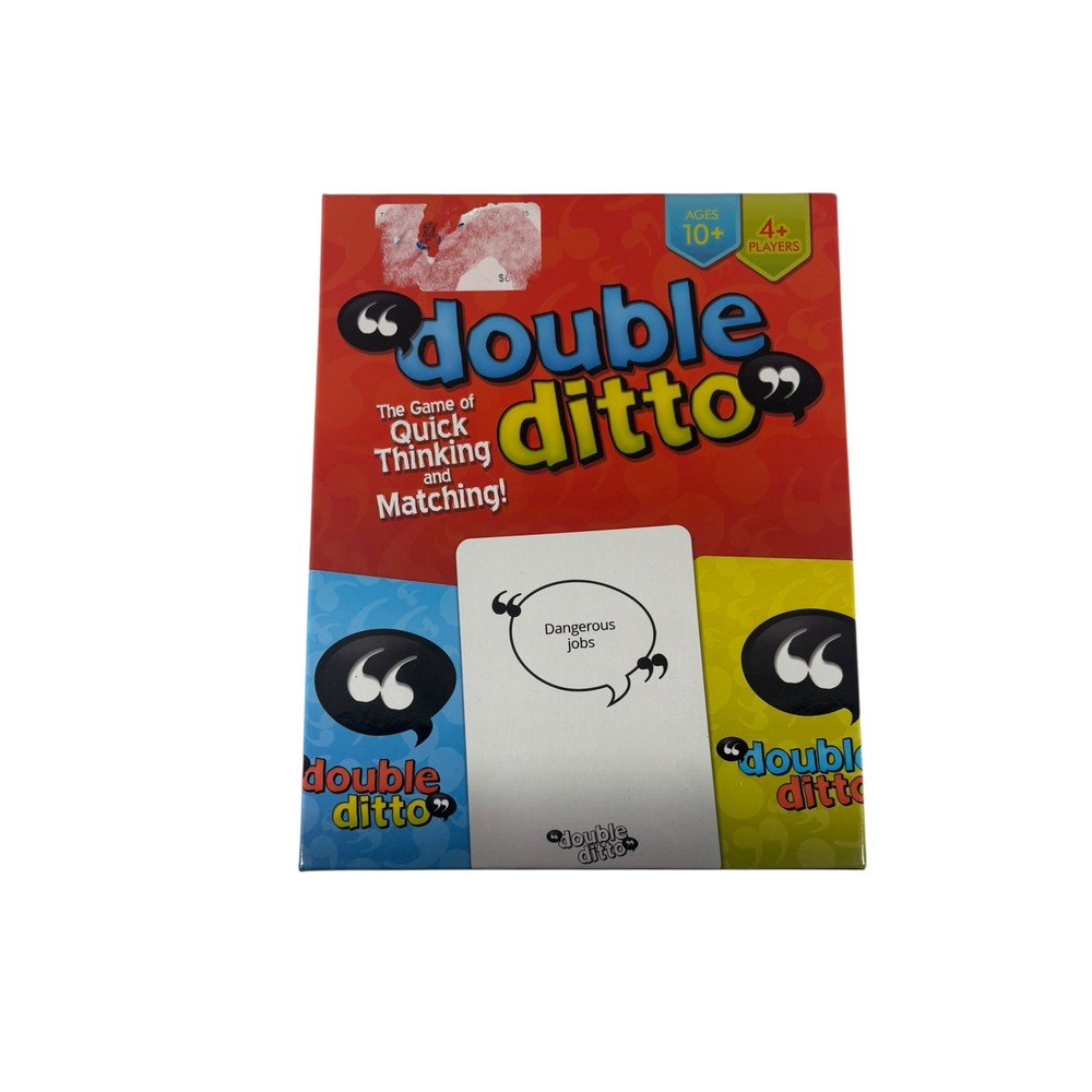 Inspiration Play‎ Double Ditto Board Game Unisex OS Multicolor New Party Game